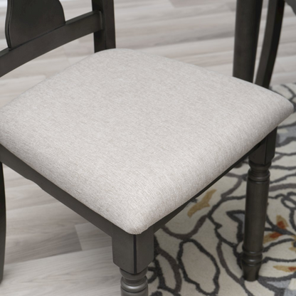 Willow Grey 5-piece furniture set by Start2Finish, includes stylish chairs and table, perfect for modern dining or living space.