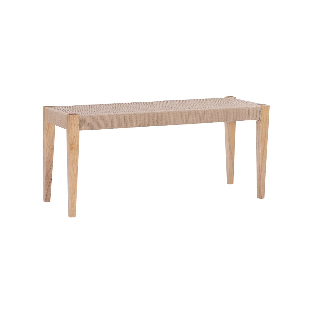 Start2Finish Cadence 6-piece natural wood dining set with matching chairs, ideal for modern dining rooms.