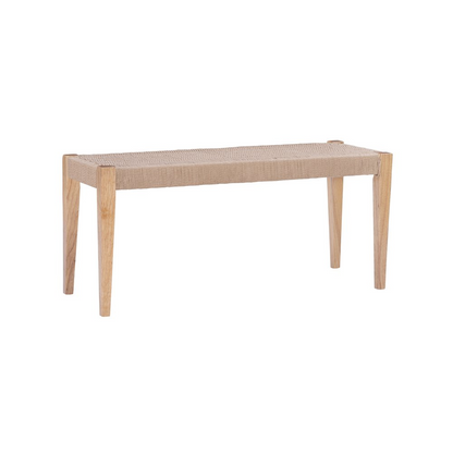 Start2Finish Cadence 6-piece natural wood dining set with matching chairs, ideal for modern dining rooms.