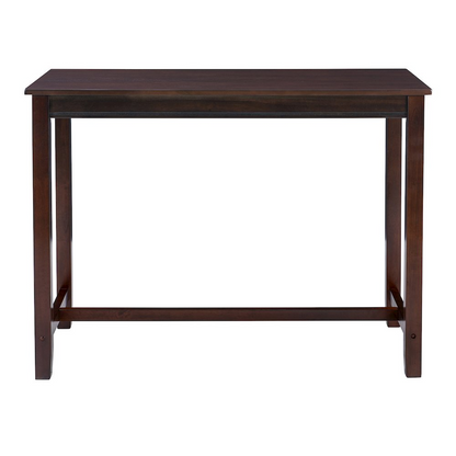 Brown Claridge Counter Pub Table by Start2Finish, showcasing a stylish, sturdy furniture piece with a smooth surface and modern design.