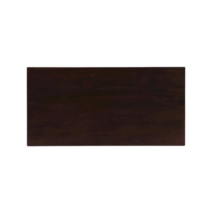 Start2Finish Claridge 42-inch walnut bar height pub table with sturdy wooden legs and a smooth tabletop surface.
