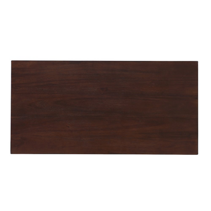 Start2Finish Claridge Bar Pub Table in brown wood finish, modern furniture piece with a sturdy tabletop and sleek design.