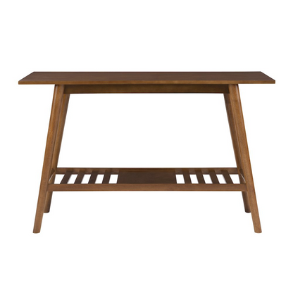 Start2Finish Charlotte Console Table, elegant furniture piece with a sleek design, showcasing its smooth surface and stylish structure.
