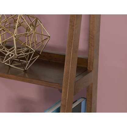 Start2Finish Charlotte bookcase with multiple shelves and a modern wooden finish, ideal for living room or office storage.