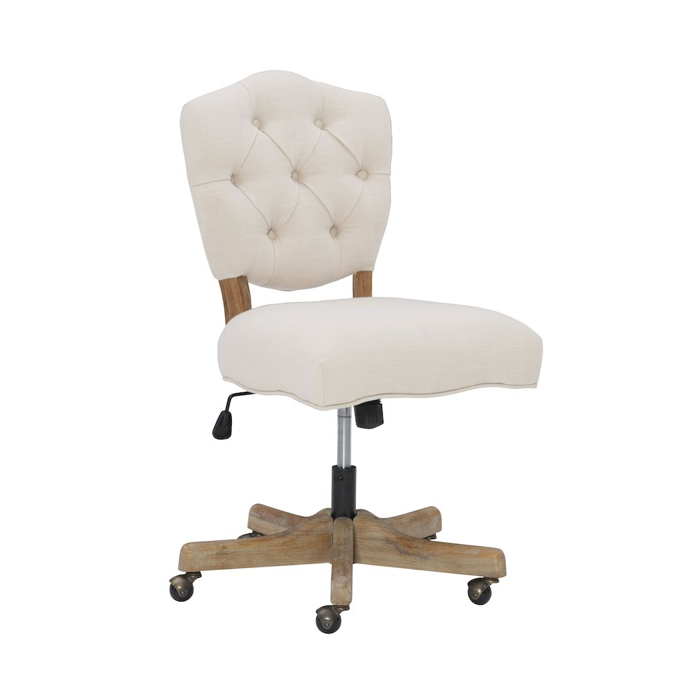 Natural finish Kelsey Office Chair by Start2Finish with cushioned seat, ergonomic design, and modern style for office use.