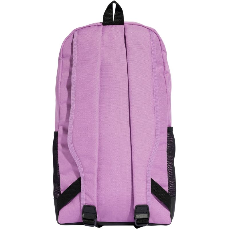 Start2Finish Adidas Essentials Linear IZ1902 backpack with adjustable straps, multiple compartments, and logo on front pocket.