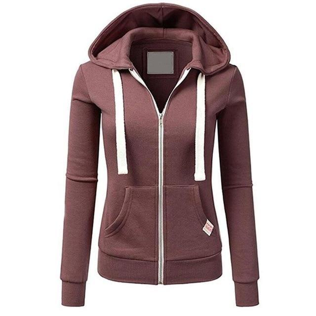 Women’s Winter Hoodie Sweatshirt – Casual Layer