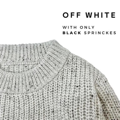 Carmine Juneberry SnuggleThread™ cotton knit baby sweater in soft pastel color, featuring cozy long sleeves and ribbed cuffs.