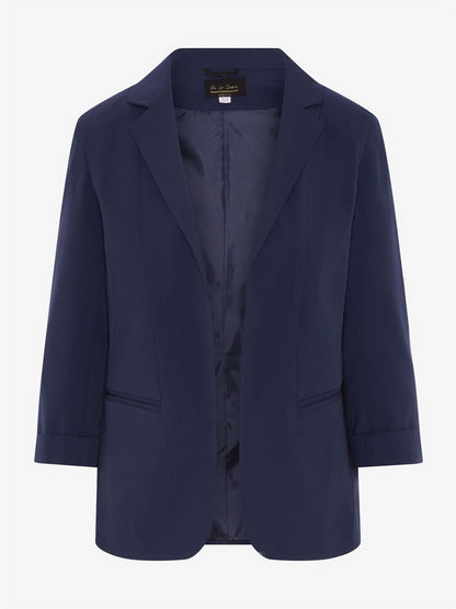 Rose Eleusis Edge To Edge blazer, stylish tailored jacket with a sleek design, front closure, and structured fit.