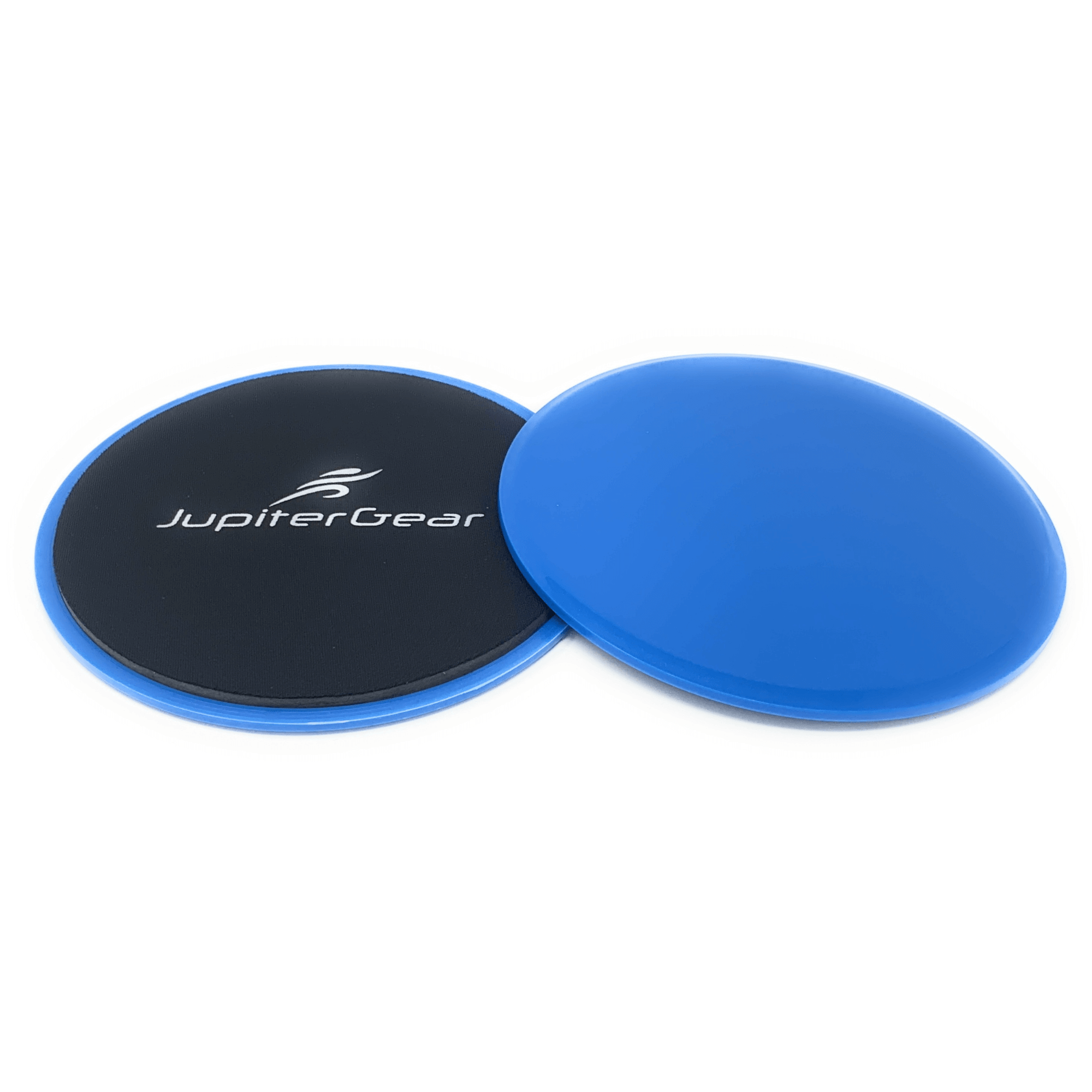 Black Lavender Core and Abs Exercise Sliders on a flat surface, showing the smooth plastic discs used for core workouts.