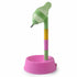 Maroon Asteria automatic pet water dispenser stand with adjustable height and bowl for easy pet hydration.