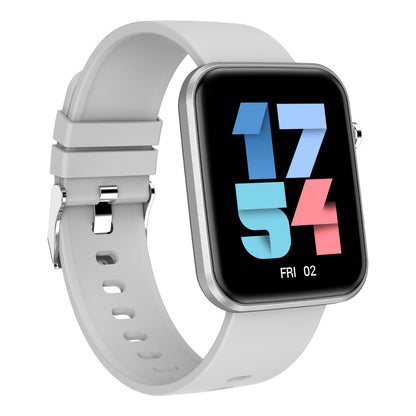 Salmon Lucky advanced smartwatch with three interchangeable bands and wellness activity tracker displayed on a sleek screen.