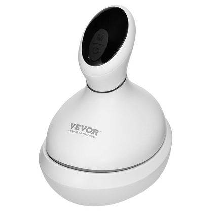 Start2Finish VEVOR electric scalp massager with removable heads, waterproof design, and rechargeable battery for stress relief and hair care.