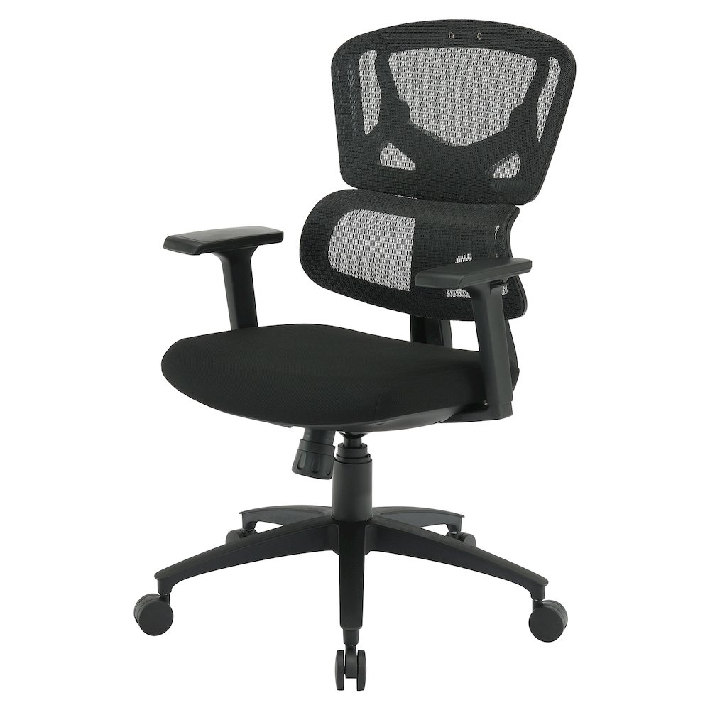 Start2Finish mesh back manager’s office chair with ergonomic design and adjustable features, suitable for professional workspaces.