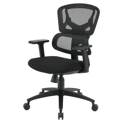 Start2Finish mesh back manager’s office chair with ergonomic design and adjustable features, suitable for professional workspaces.
