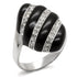 High-polished 925 sterling silver ring with Turquoise Tiger branding, showcasing a sleek, shiny band design.