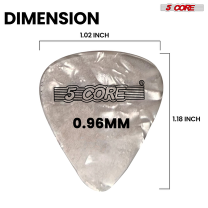 Set of 12 Start2Finish celluloid guitar picks in light, medium, heavy, and extra heavy for acoustic and electric guitars.