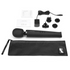 Black Le Wand Rechargeable Massager by Start2Finish, showing the handheld device with a rounded head and ergonomic design.