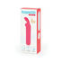 Pink Happy Rabbit Rechargeable Bullet vibrator by Start2Finish, shown with smooth surface and compact design.