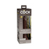 Brown King Cock Elite silicone dual-density adult toy, 7-inch size with realistic texture and detailed design for adult pleasure.