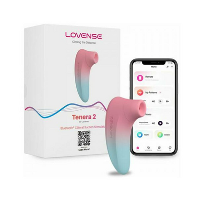 Lovense Tenera 2 adult toy from Start2Finish, featuring sleek design and remote control functionality for adult pleasure.
