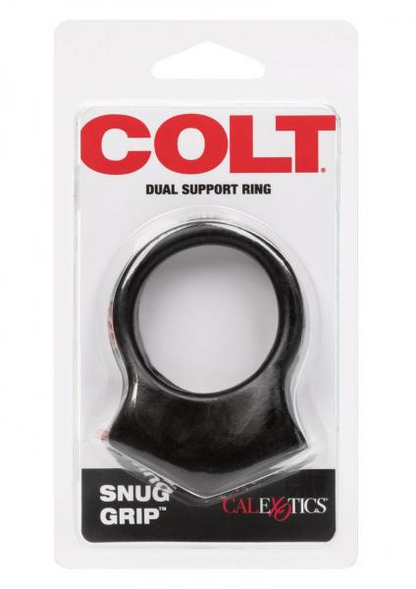 Black Colt Snug Grip Enhancer Ring by Start2Finish, designed for improved grip and comfort in adult products.