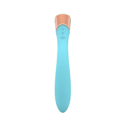 Blue Manto G-Spot Vibe by Start2Finish with ergonomic design and textured surface for enhanced pleasure.