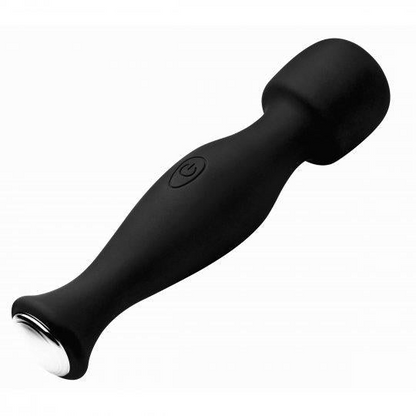 Start2Finish Mighty Pleaser Powerful 10x Silicone Wand Massager, adult product with smooth silicone surface and ergonomic design.