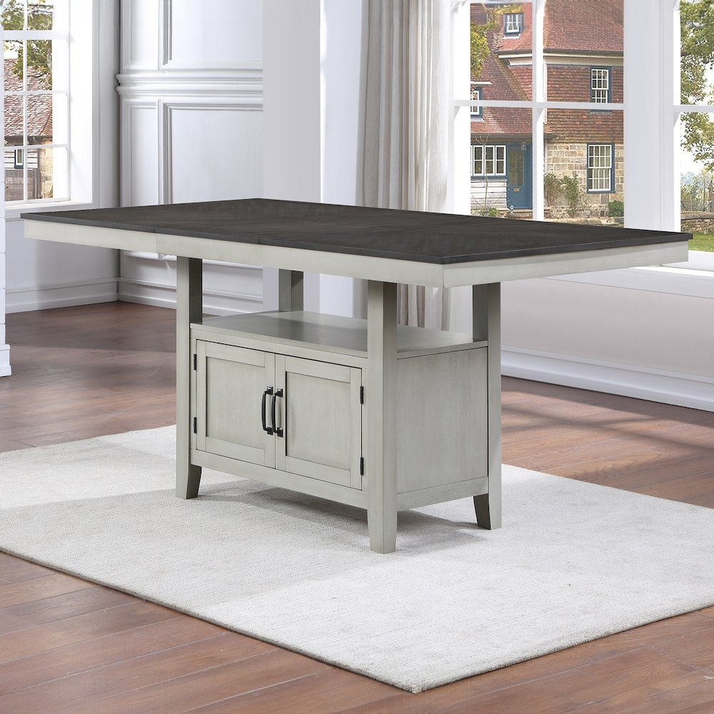 Start2Finish Hyland Counter Table, modern furniture with a sleek wooden surface and sturdy legs, ideal for versatile spaces.