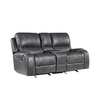 Start2Finish Keily Manual Reclining 3-Piece Furniture set with plush cushions and wooden legs, showcasing comfortable living room furniture.