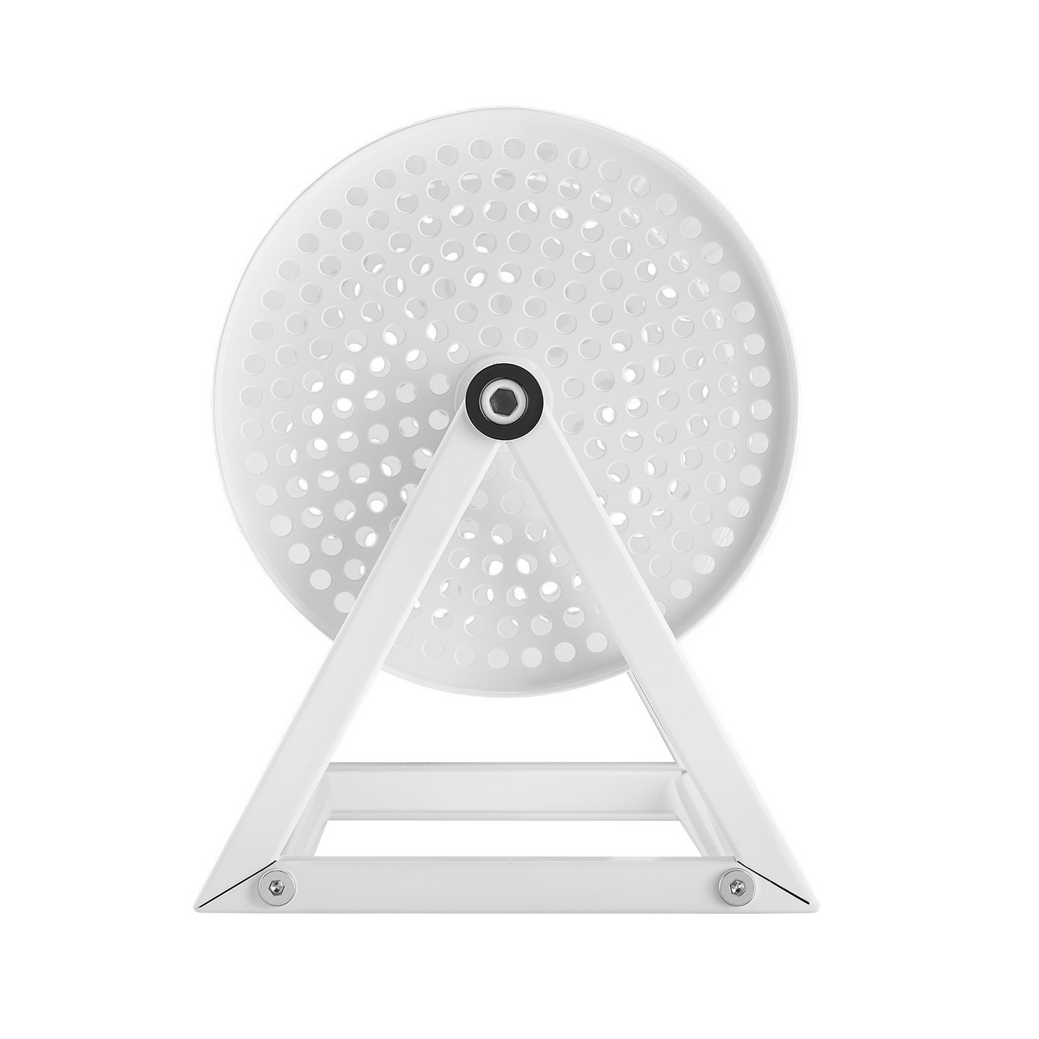 Start2Finish VEVOR raffle ticket spinner with white drum, holds 2500 tickets, stable stand, reinforced handle, ideal for events.