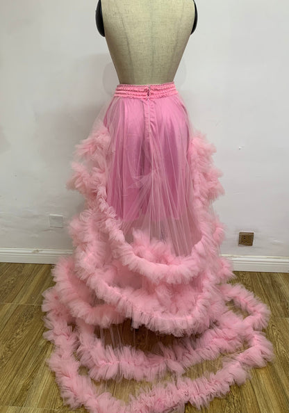 Pink Candice skirt from Champagne Pontus women&