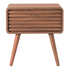 Wilson Slat Side/End Table by Start2Finish featuring a wooden slat design and sturdy legs, ideal for living room or bedroom accents.