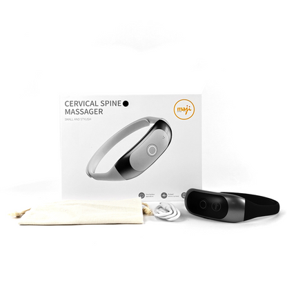 Start2Finish VitaCervix cervical neck massager with ergonomic design and adjustable straps for targeted neck relief.