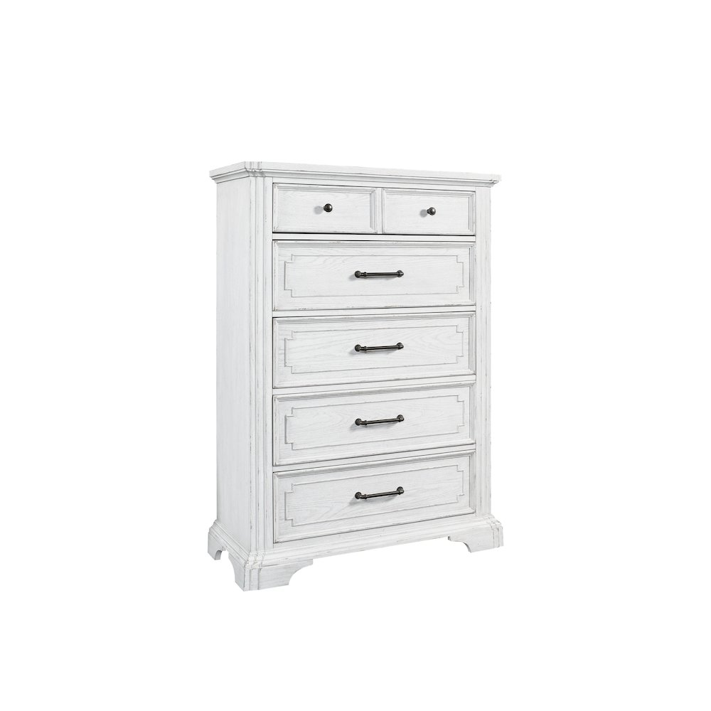 Start2Finish Clara Chest furniture with sleek wooden finish, featuring multiple drawers for stylish storage solution.