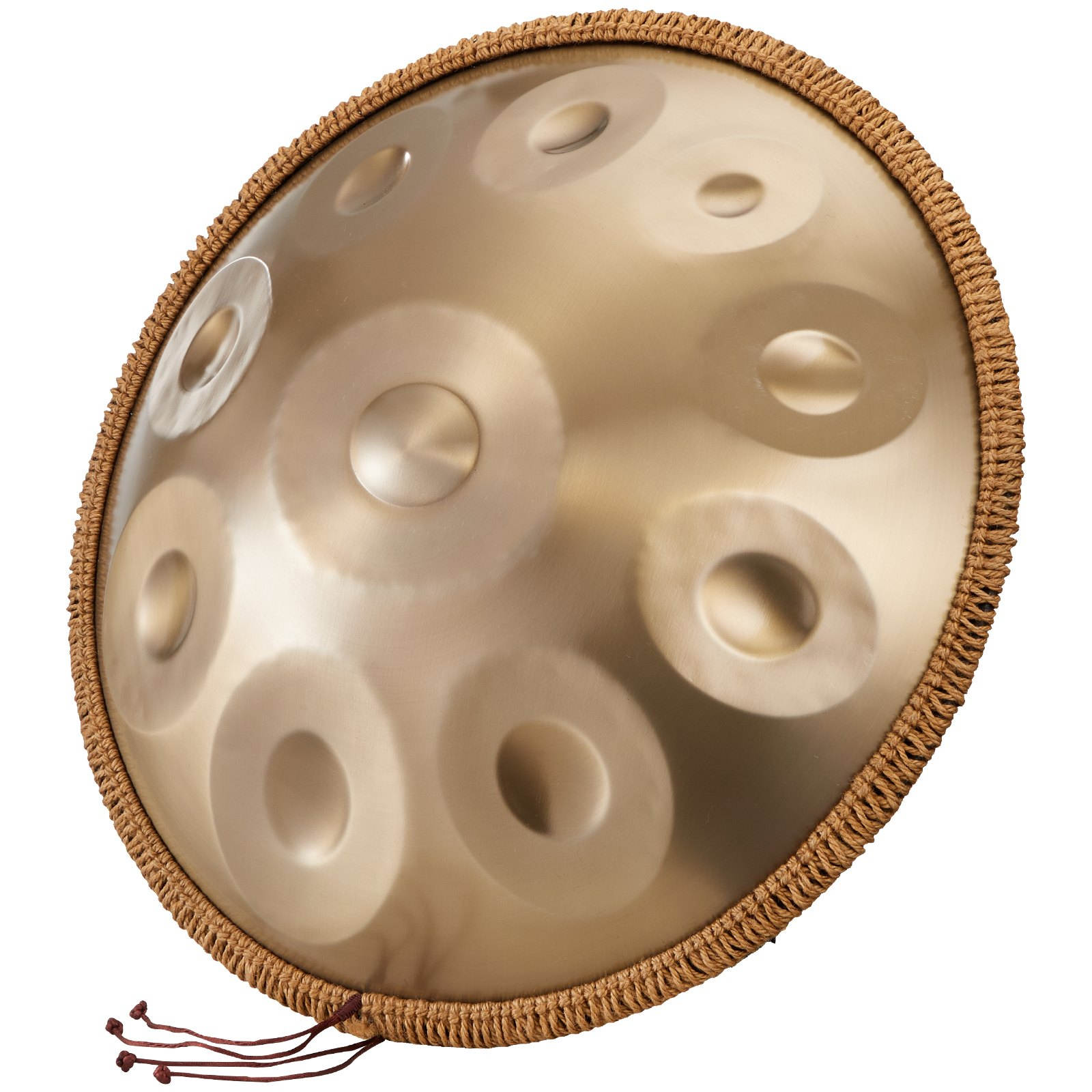 Start2Finish VEVOR 22-inch D Minor Handpan Drum with mallets, stand, and carry bag, steel percussion instrument for healing and beginners.