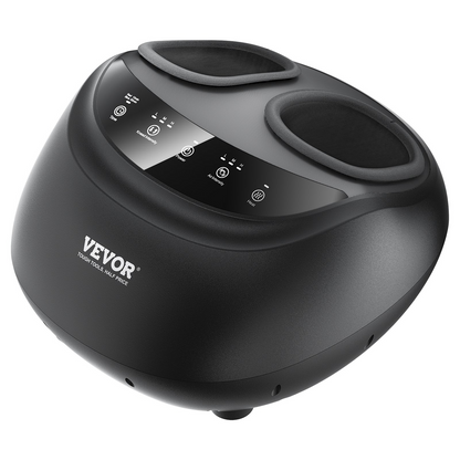 Start2Finish VEVOR foot massager machine with heat, deep-kneading, compression, and Shiatsu for plantar fasciitis and neuropathy relief.