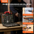 Start2Finish VEVOR 318-piece drill bit and screwdriver set with organized case for wood, metal, cement drilling, and screw driving.