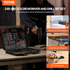 Start2Finish VEVOR 246-piece drill and driver bit set with organized carrying case for wood, metal, cement drilling, and screw driving.