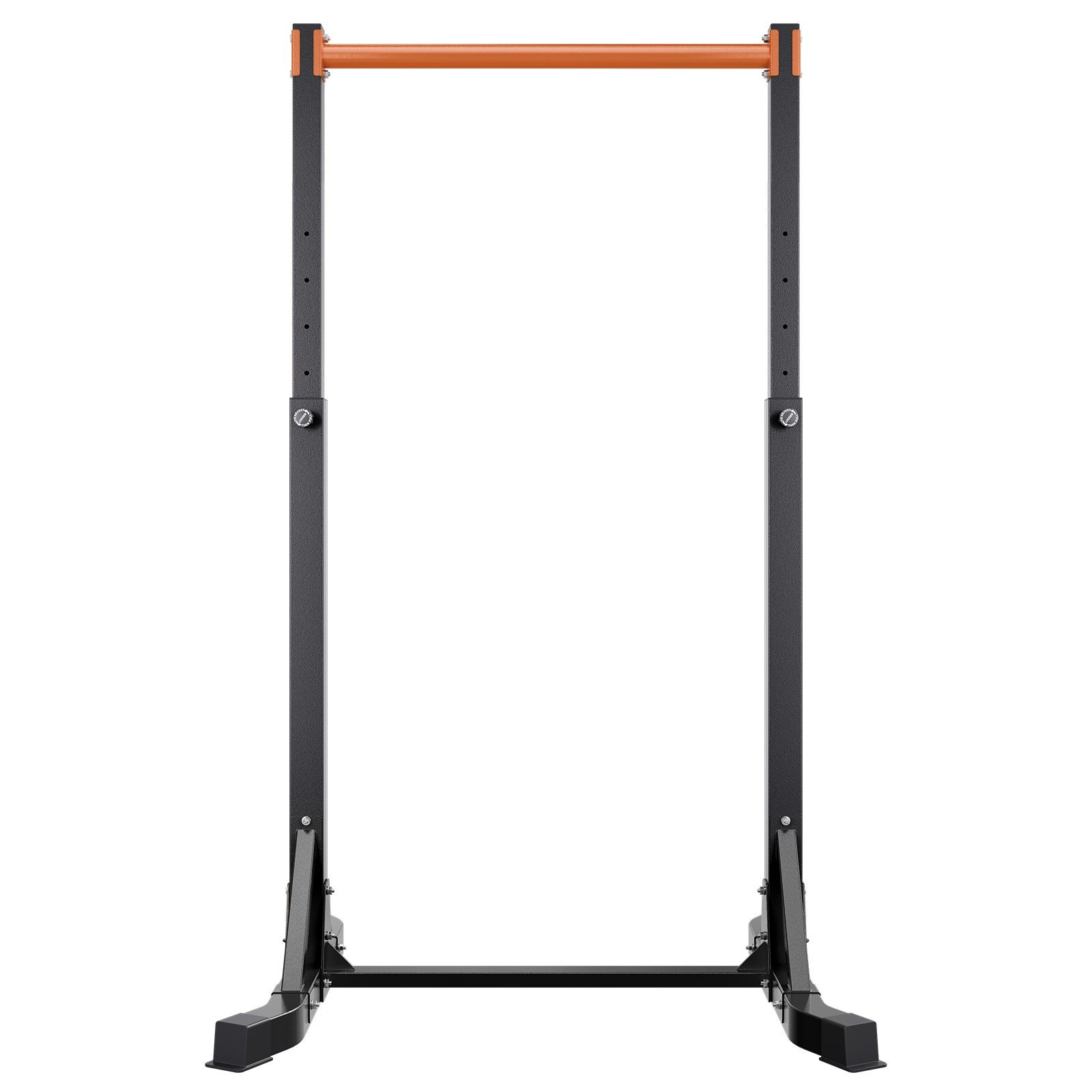 Start2Finish VEVOR portable pull-up bar with H-frame, heavy-duty steel, adjustable height, suitable for arm, back, and chest workouts.