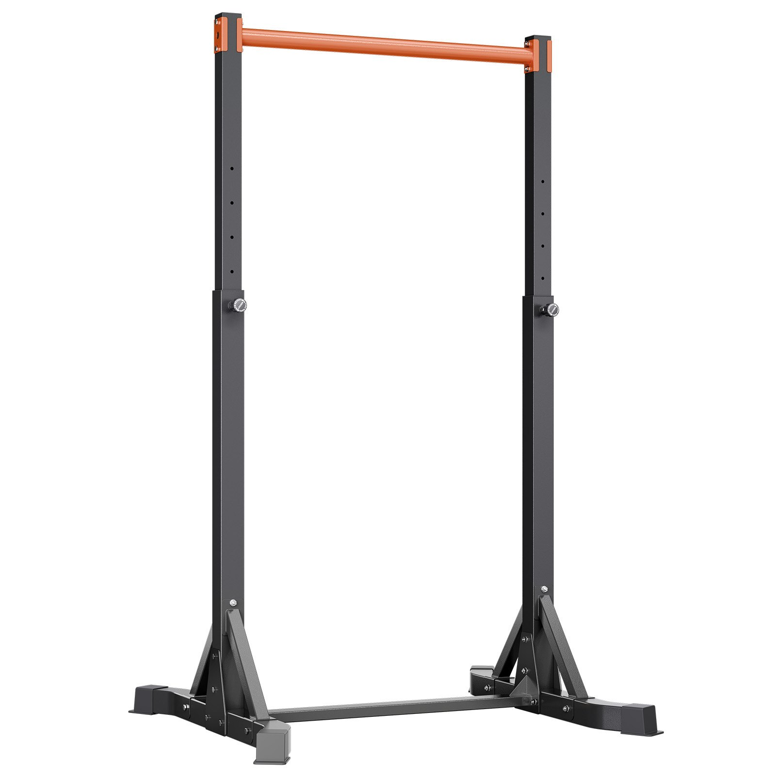 Start2Finish VEVOR portable pull-up bar with H-frame, heavy-duty steel, adjustable height, supporting 330 lbs for upper body fitness.