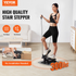 Start2Finish VEVOR mini stair stepper with resistance bands, LCD monitor, hydraulic fitness equipment for full body cardio workout.