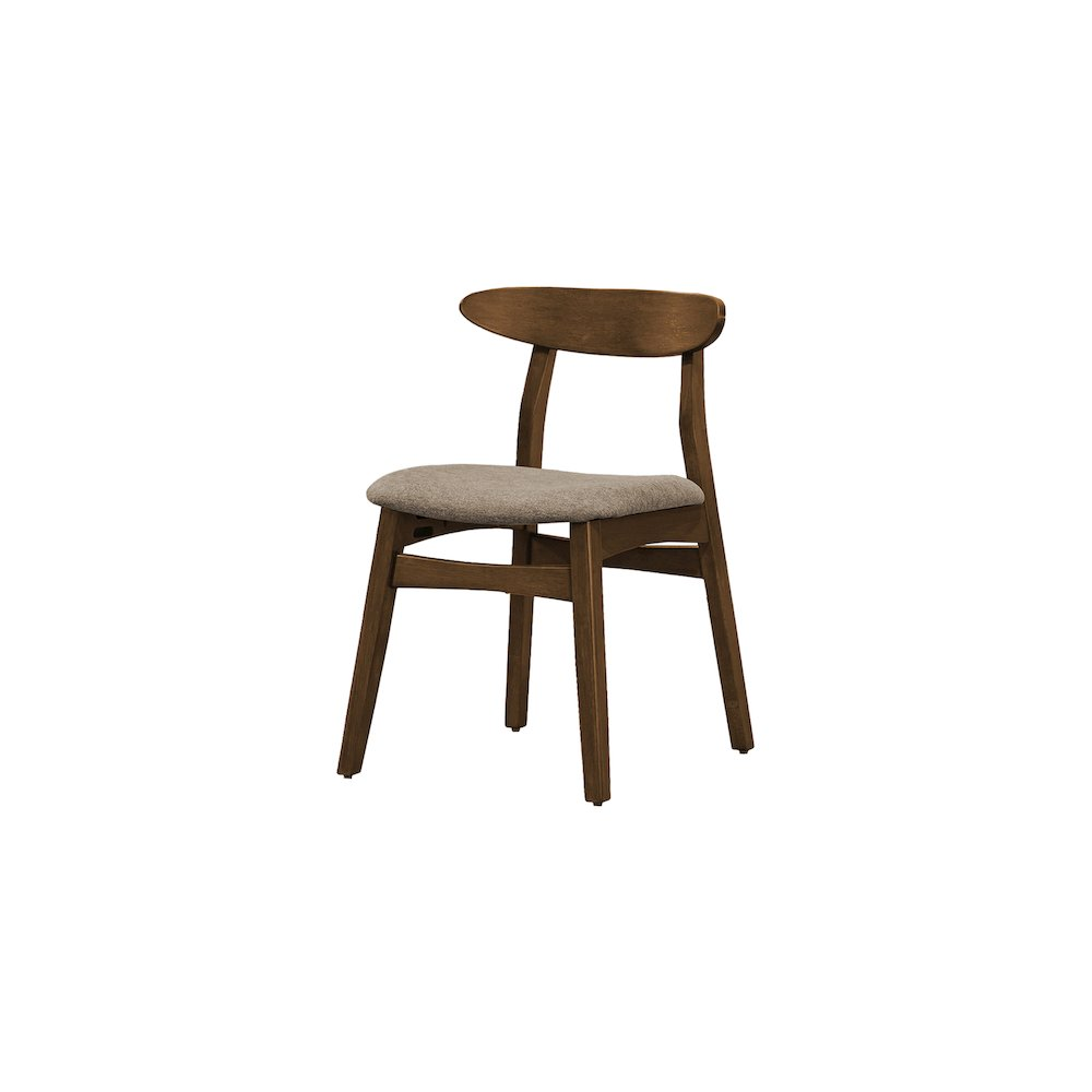 Start2Finish modern dining chairs set of 2, 32-inch height, sleek design with wooden legs and upholstered seats.