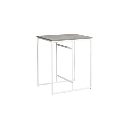 Start2Finish 32-inch rectangular modern dining table with a counter height, featuring a sleek design and sturdy wooden legs.