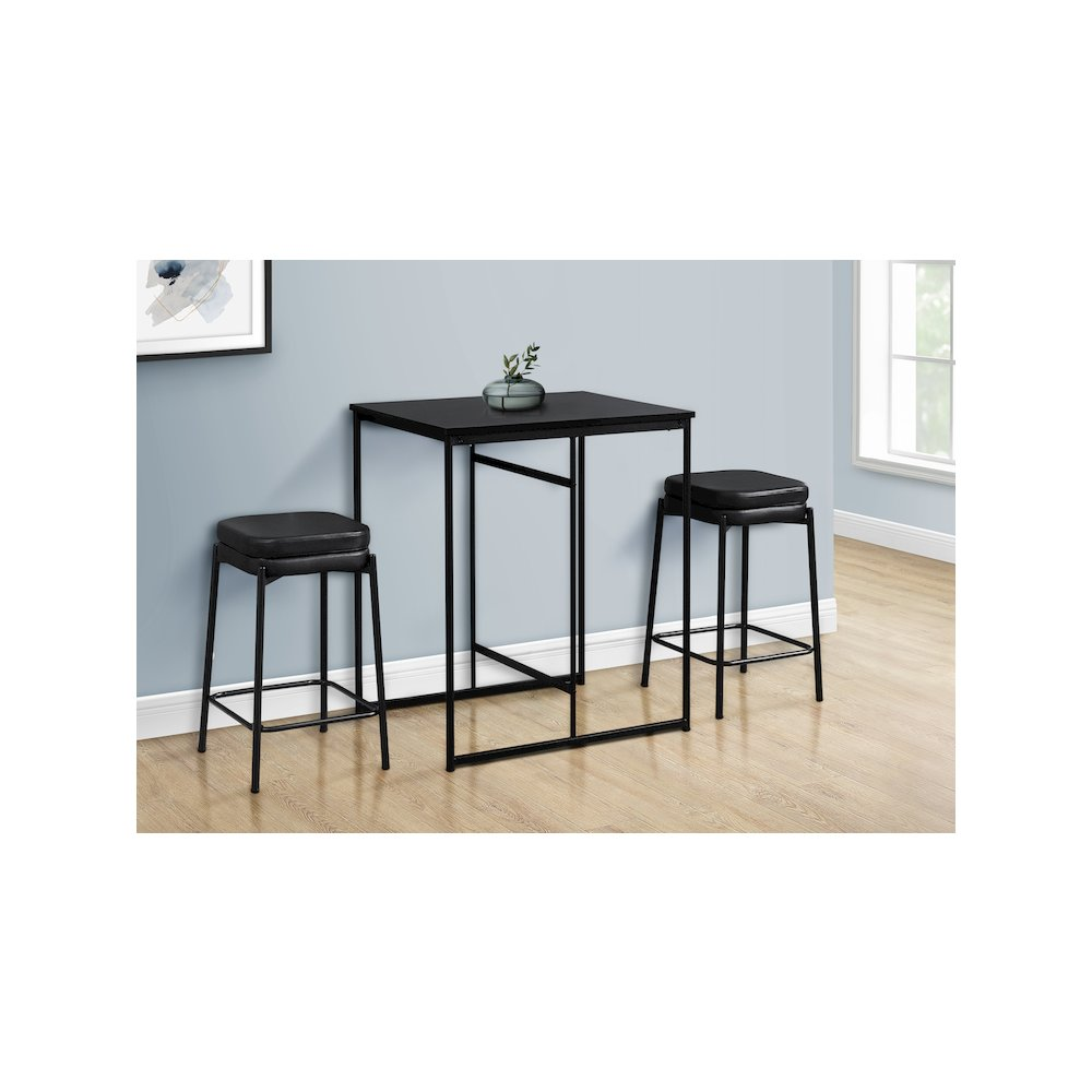 Start2Finish 32-inch rectangular modern dining table with a counter height, showcasing a sleek design and wooden finish.
