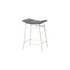 Set of two Start2Finish counter height barstools with wooden seats and metal legs, ideal for kitchen or bar area seating.