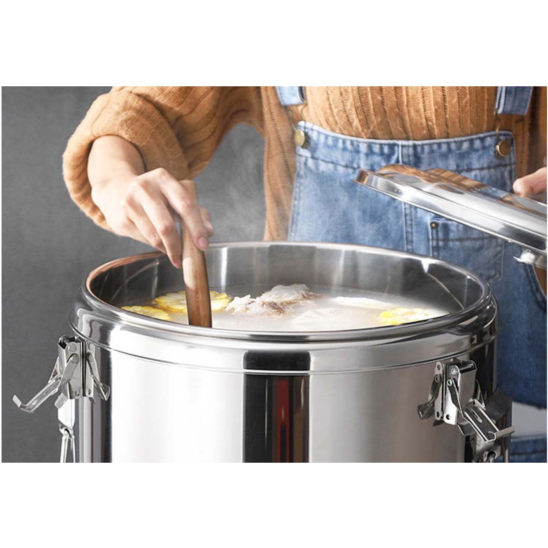 Start2Finish SOGA 9.3-gallon insulated dispenser pot for home use, with a large capacity and durable insulated design.