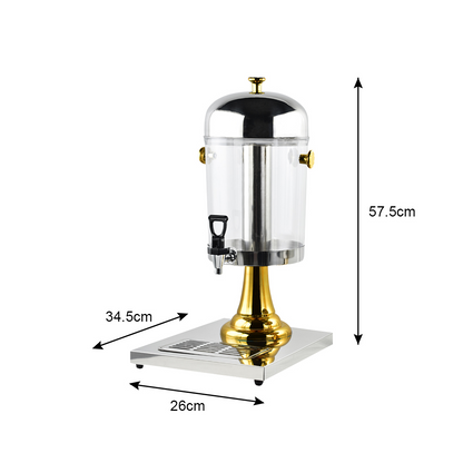 Start2Finish SOGA single 2.11-gallon home dispenser with a sleek design and easy-to-use pump for household liquid storage