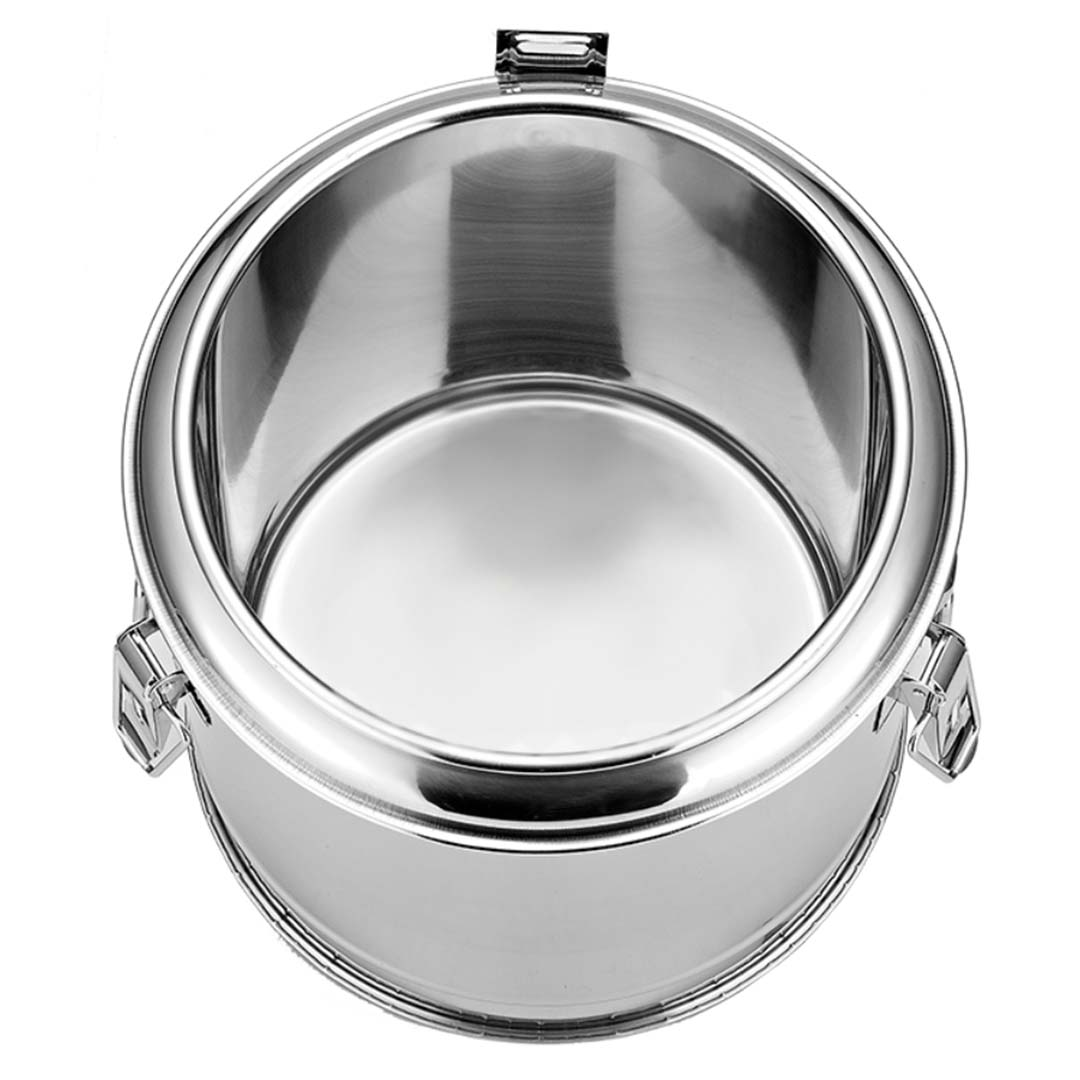 Start2Finish SOGA 9.3-gallon insulated dispenser pot for home use, with a large stainless steel container and secure lid.