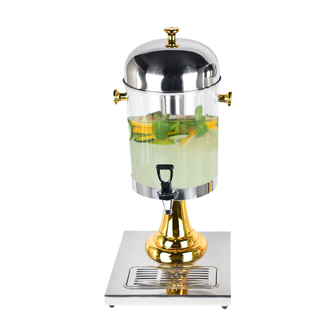 Start2Finish SOGA single 2.11-gallon home dispenser with a white plastic container and pump for liquid storage and dispensing.